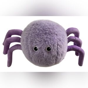 Cynthia Rowley Curious Large 21” Purple Spider Plush Stuffed Animal